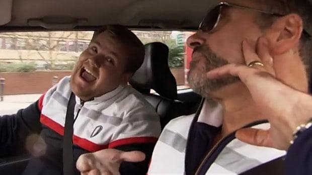 James Corden’s First Ever Carpool Karaoke With Special Guest, George Michael