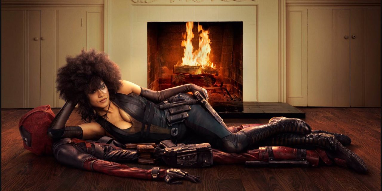 First Look at Domino and Deadpool on Set Together