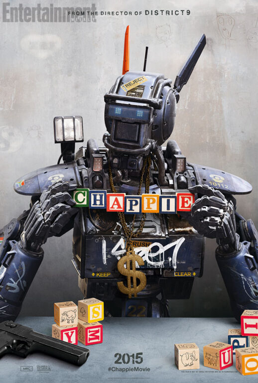 New Pics from ‘Chappie,’ Look Out Johnny Five, There’s a New Robot in Town!