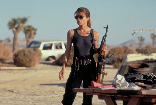 Women In SciFi History Month-Linda Hamilton