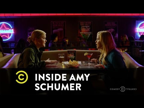 Amy Schumer Gives Herself Advice Terminator Style