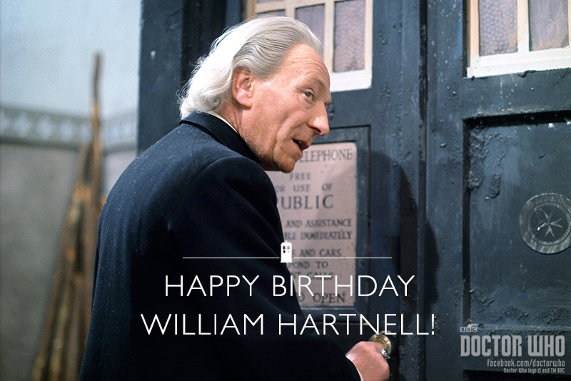 Happy Birthday To The OG Doctor Who, William Hartnell!