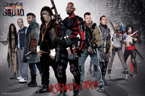 New Suicide Squad Portraits and Background!