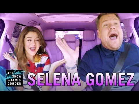 It’s Another Fun Carpool Karaoke With Selena Gomez And James Corden!