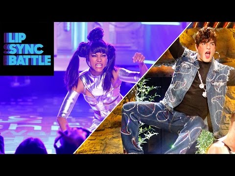 WATCH: Zoe Saldana and Zachary Quinto in Their Classic Match-Up on Lip Sync Battle – It’s So Fun!
