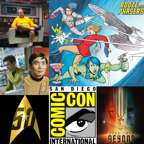 Ep 6  – Guest Mike McCafferty, Star Trek Beyond and Comic Con on Booze and Phasers