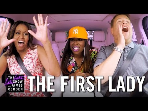 The First Lady Jumps In The Car With James Corden For A Very Special Carpool Karaoke!