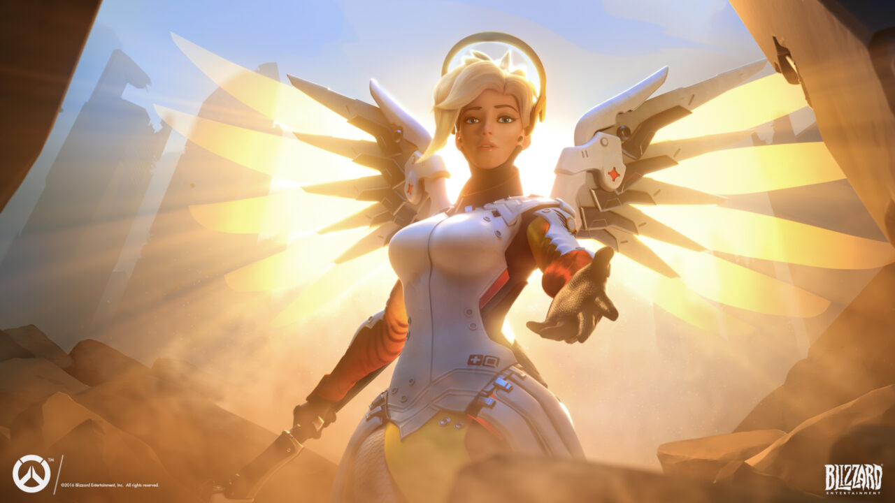 What It’s Like to Play as Mercy in Overwatch