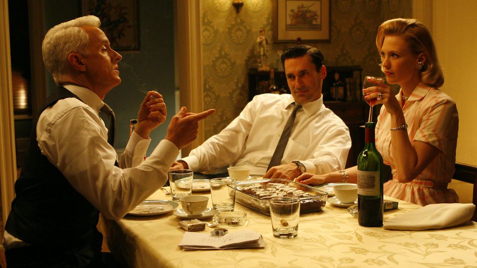 Drunk Men: MAD MEN Rewatch: (S01E07) Red in the Face