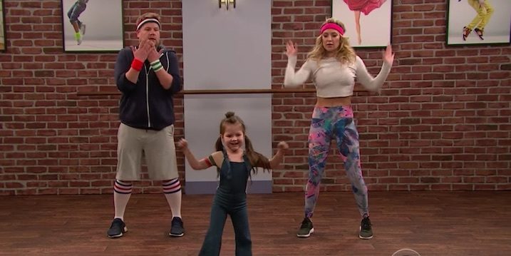 Toddleragraphy With James Corden And Kate Hudson!