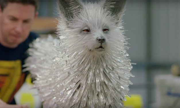 Meet the Vulptex, the Crystal Foxes from STAR WARS: THE LAST JEDI
