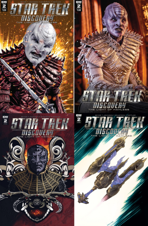 Star Trek Discovery The Light Of Kahless Number 2 IDW Covers Mike Johnson Kirsten Beyer JD Mettler ANDWorld Design Tony Shasteen Aaron Harvey Declan Shavley Jordie Bellaire