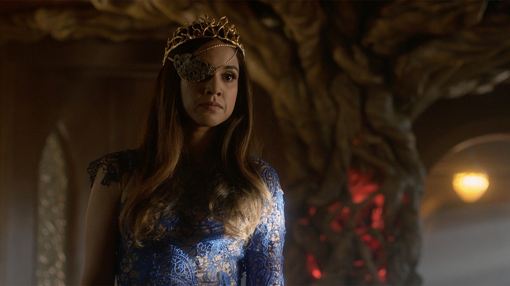 Still of Summer Bishil as Margo Hanson in The Magicians