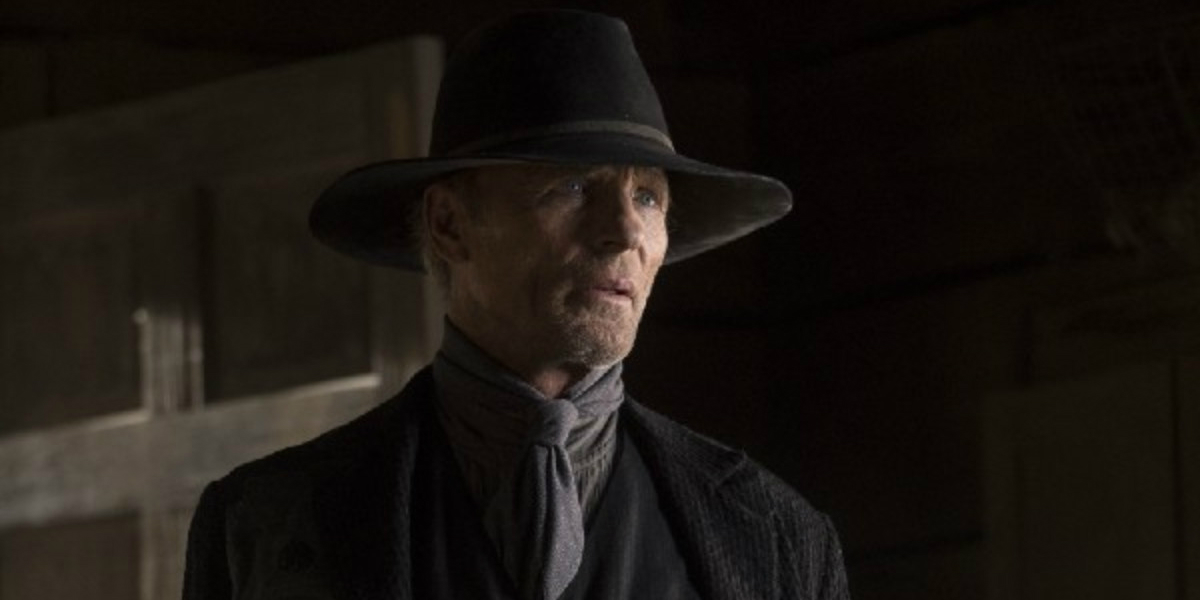 man in black ed harris westworld Les Écorchés HBO