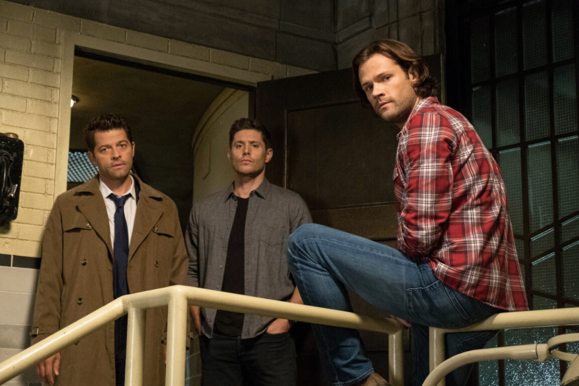 Jared Padalecki, Misha Collins and Jensen Ackles of Supernatural