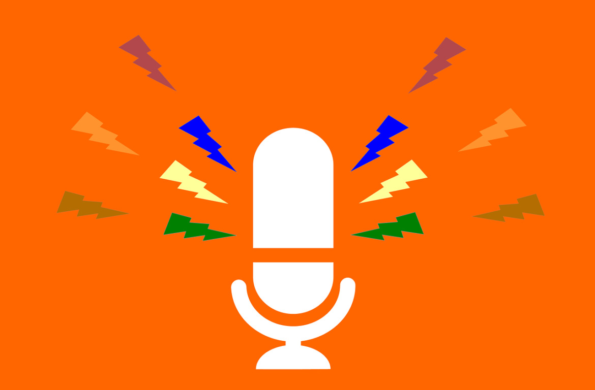 an illustration of a microphone