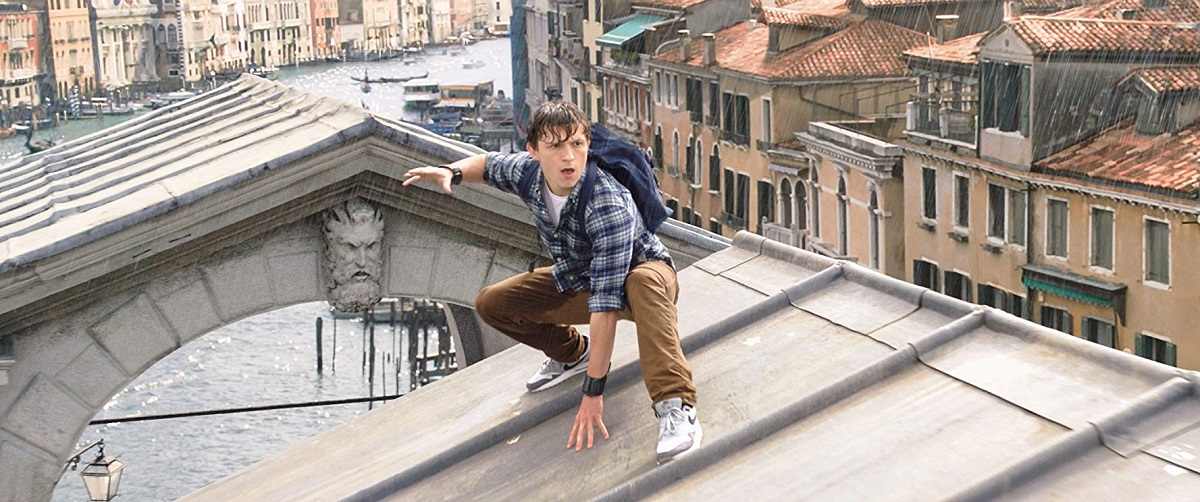 Peter Parker Encounters Mysterio in SPIDER-MAN: FAR FROM HOME Trailer
