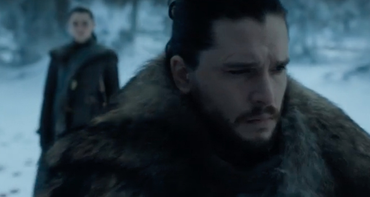 Arya Reunites with Jon in New GAME OF THRONES Teaser