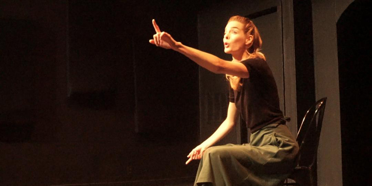 Nicole Steinwedell in Temple Tantrum at Hollywood Fringe Festival 2019