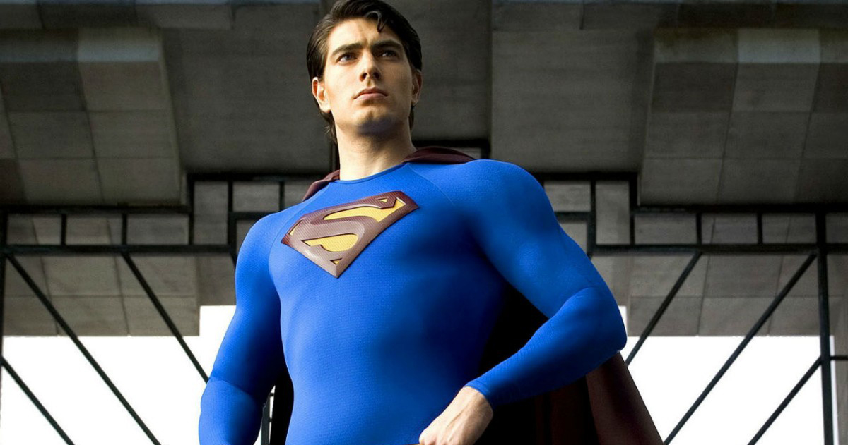Brandon Routh as Superman in Superman Returns