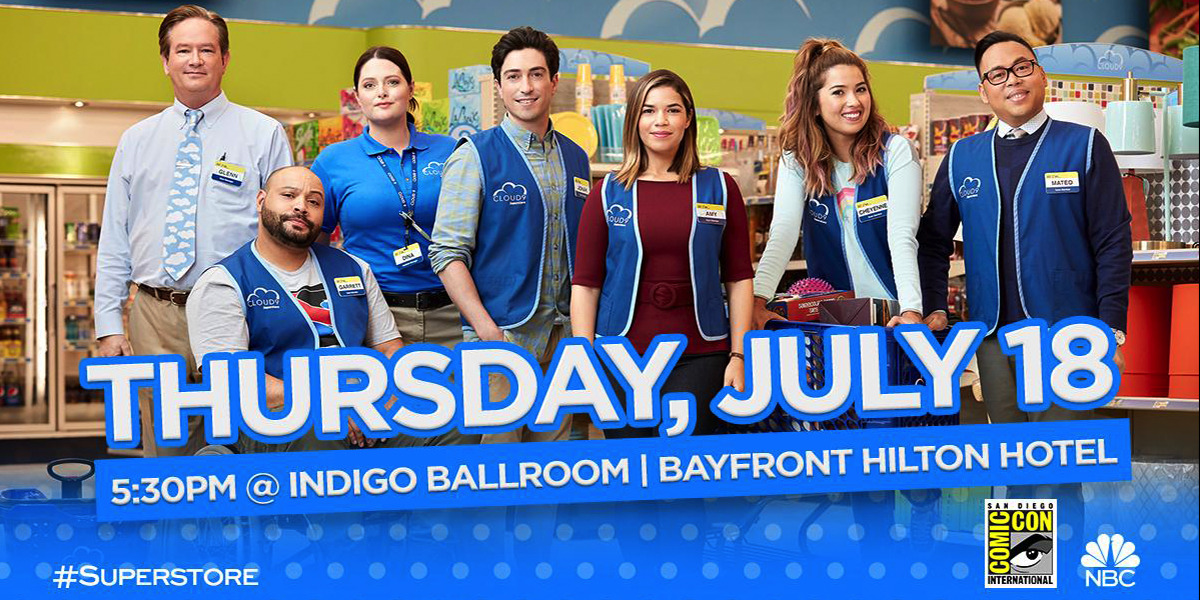 SDCC 2019: SUPERSTORE, A.K.A “THE GREATEST LOVE STORY EVER TOLD” Panel
