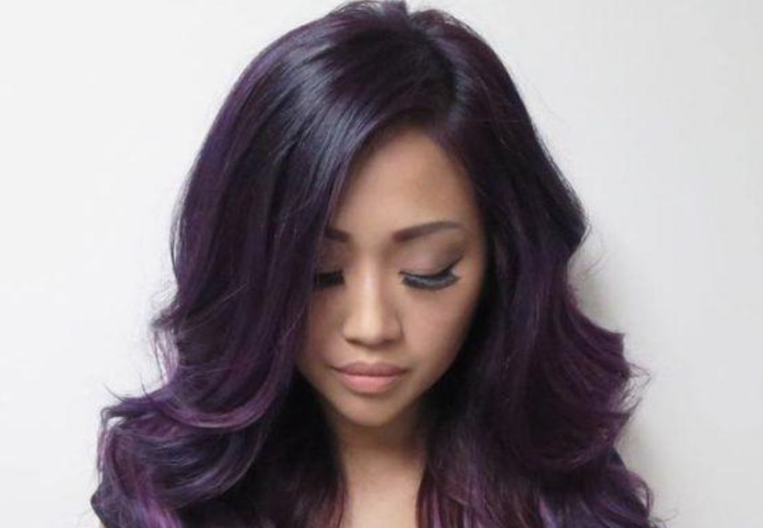 Beautiful Lavender and Purple Hair Colors in Ombre and Balayage