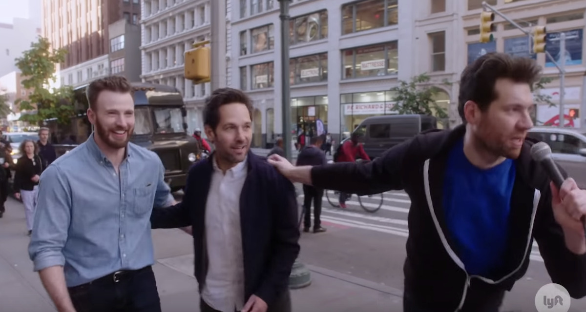 This BILLY ON THE STREET with Chris Evans and Paul Rudd Is Pure Joy