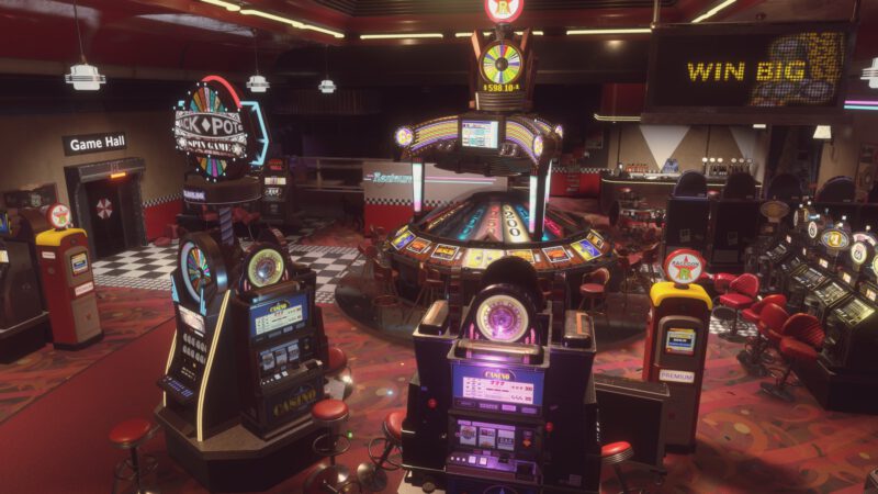 Casino map for Resident Evil Resistance.