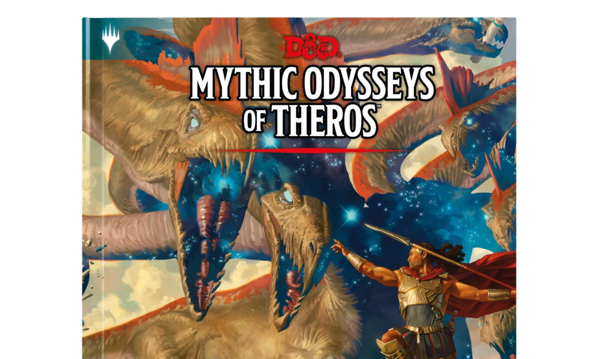 Next DUNGEONS AND DRAGONS Book: MYTHIC ODYSSEYS OF THEROS!