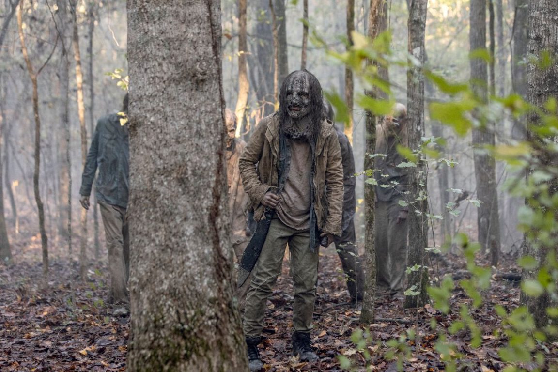 The Whisperers close in on Team Family on The Walking Dead