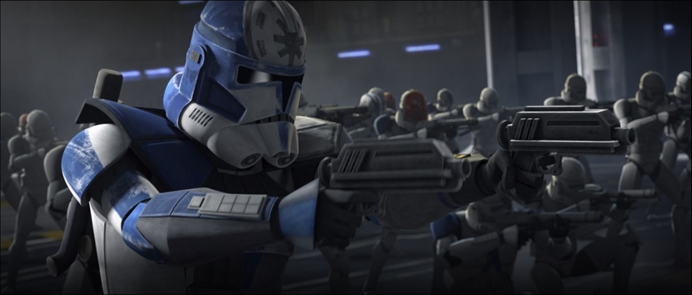 The Clone Wars: Jesse and his Clone Trooper squad