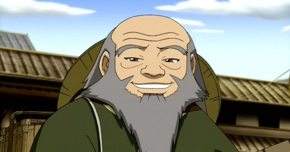Uncle Iroh in Avatar: The Last Airbender.