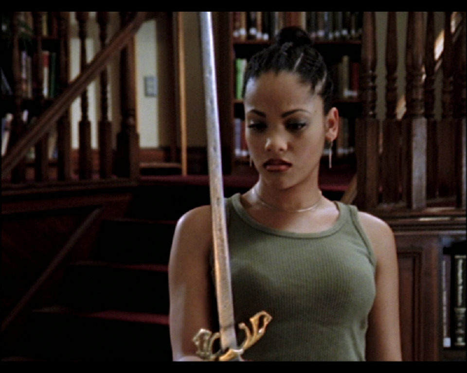Still of Bianca Lawson as Kendra Young in Buffy the Vampire Slayer.
