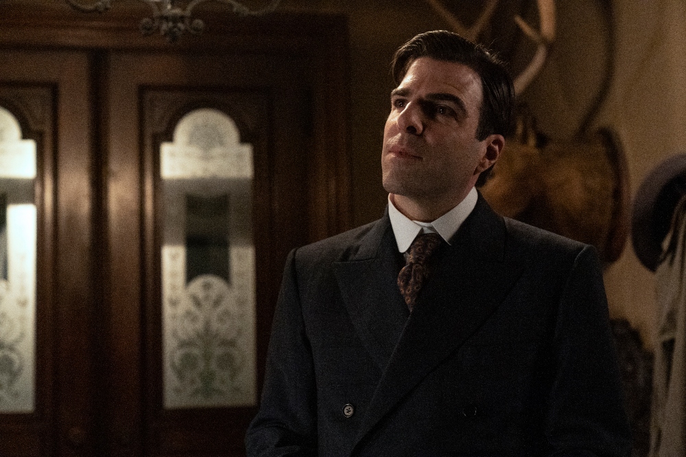 Zachary Quinto as Charlie Manx in NOS4A2