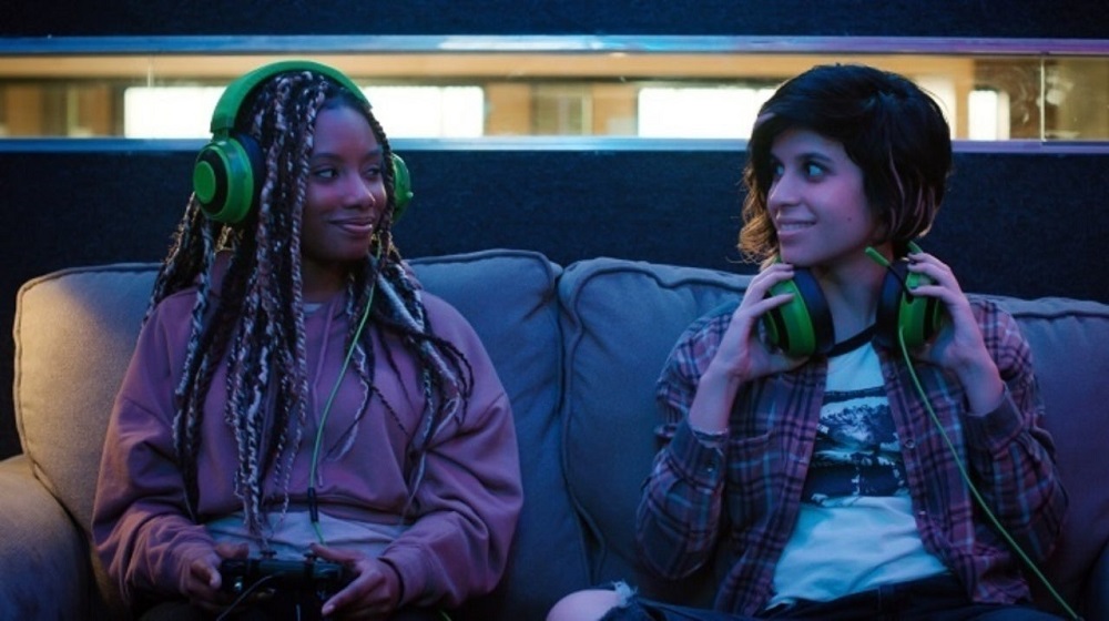 Still of Imani Hakim and Ashly Burch in Mythic Quest: Raven's Banquet.