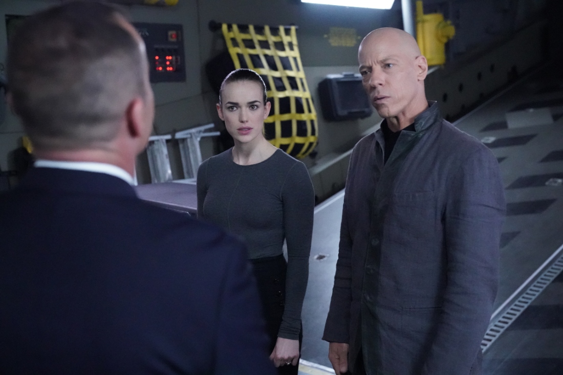 Simmons and Enoch learn about the time loop on Marvel's Agents of S.H.I.E.L.D., As I Have Always Been