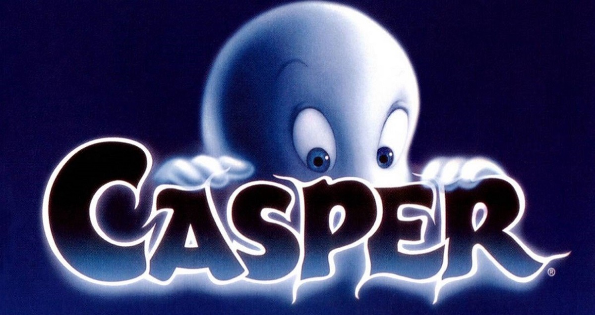 Movie title card for Casper, a Halloween flick.
