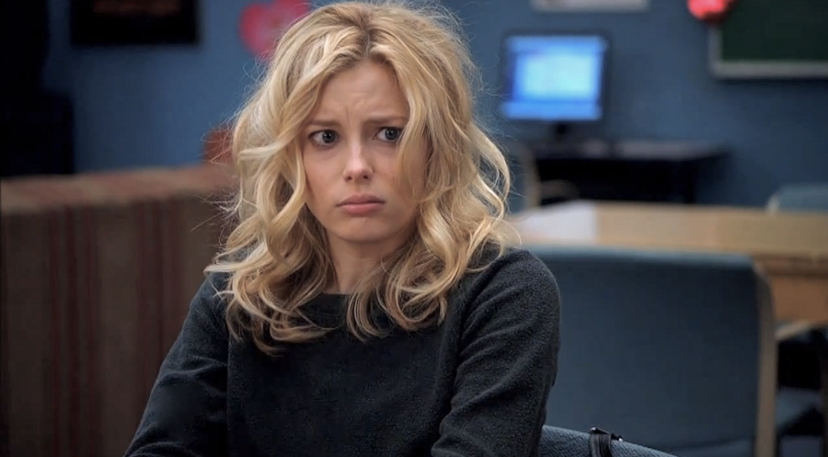 Still of Gillian Jacobs as Britta Perry in Community.