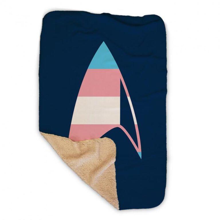 Star Trek: Discovery GLAAD Collection sherpa blanket.