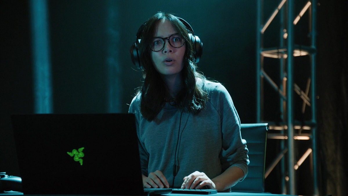 Still of Charlotte Nicdao as Poppy Li in Mythic Quest.