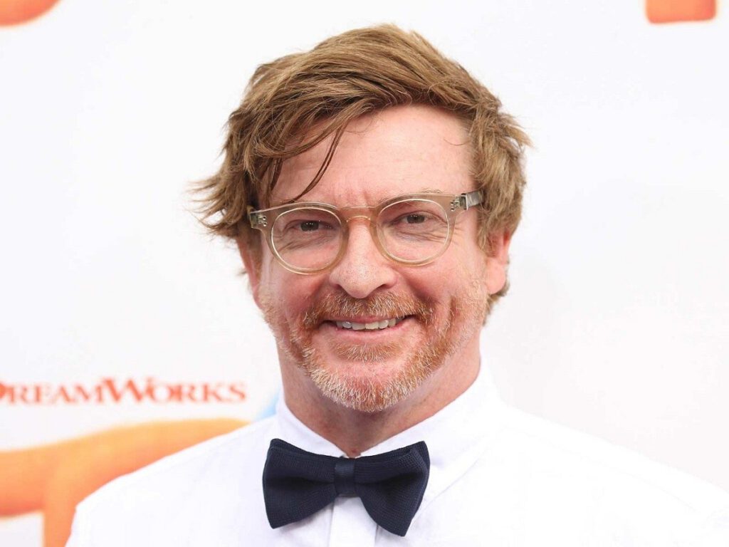 Photo of "Our Flag Means Death" actor Rhys Darby on the red carpet.
