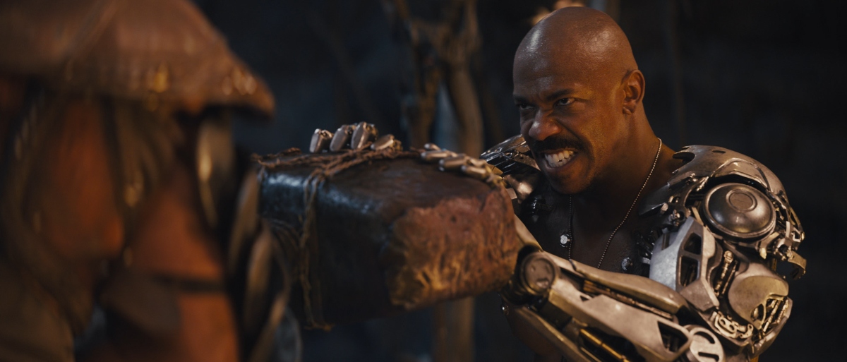 MEHCAD BROOKS as Major Jackson "Jax" Briggs in Mortal Kombat