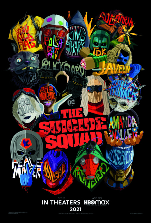 The Suicide Squad Poster Art
