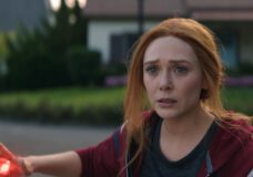 Still of Elizabeth Olsen as Wanda Maximoff in Marvel's WandaVision.