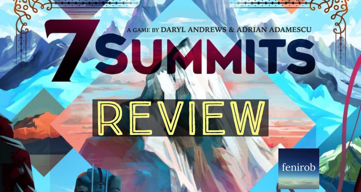 7 SUMMITS Board Game: Unboxing, Playthrough, and Review