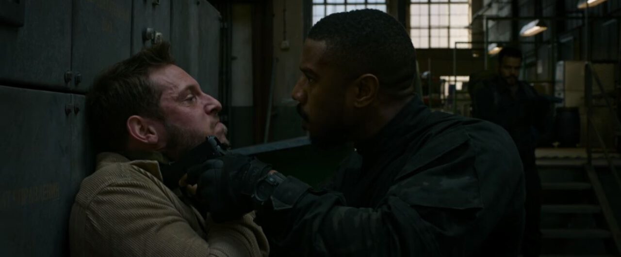 Jamie Bell, Michael B. Jordan in Without Remorse