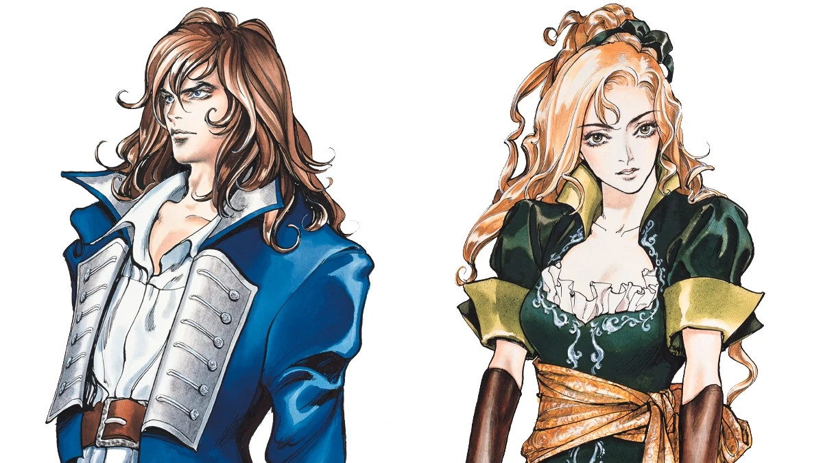 Richter Belmont and Maria Renard from Castlevania Symphony of Night.
