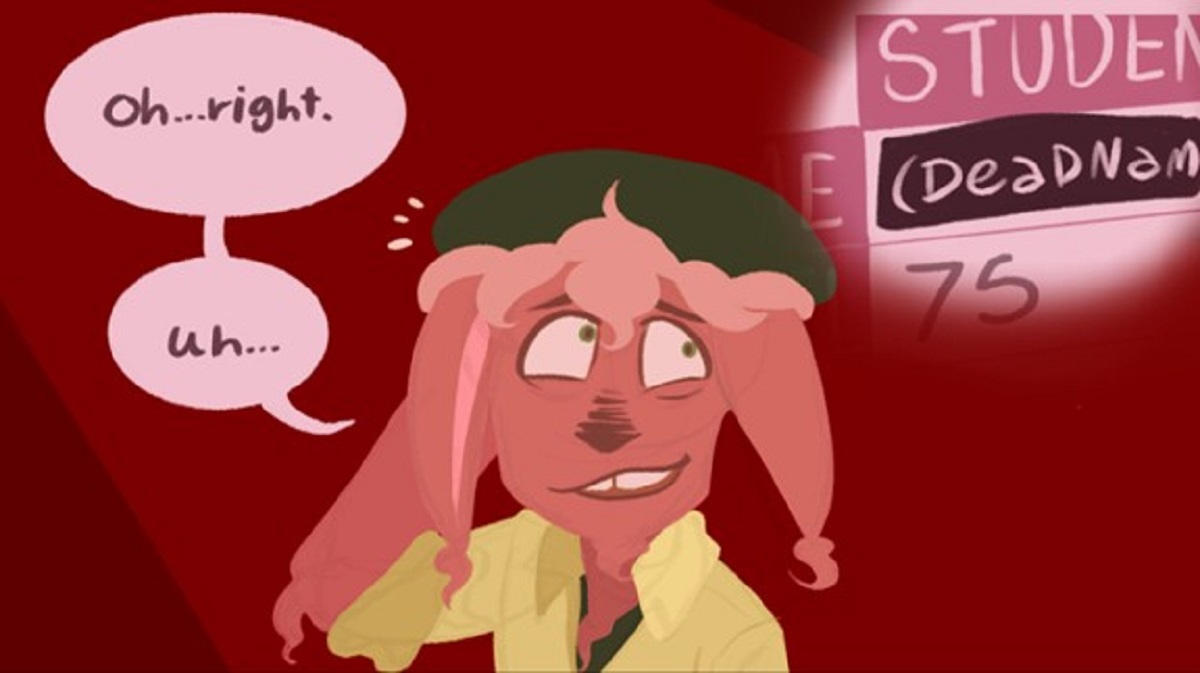 Panel from furry comic Virtual Pet Planet.