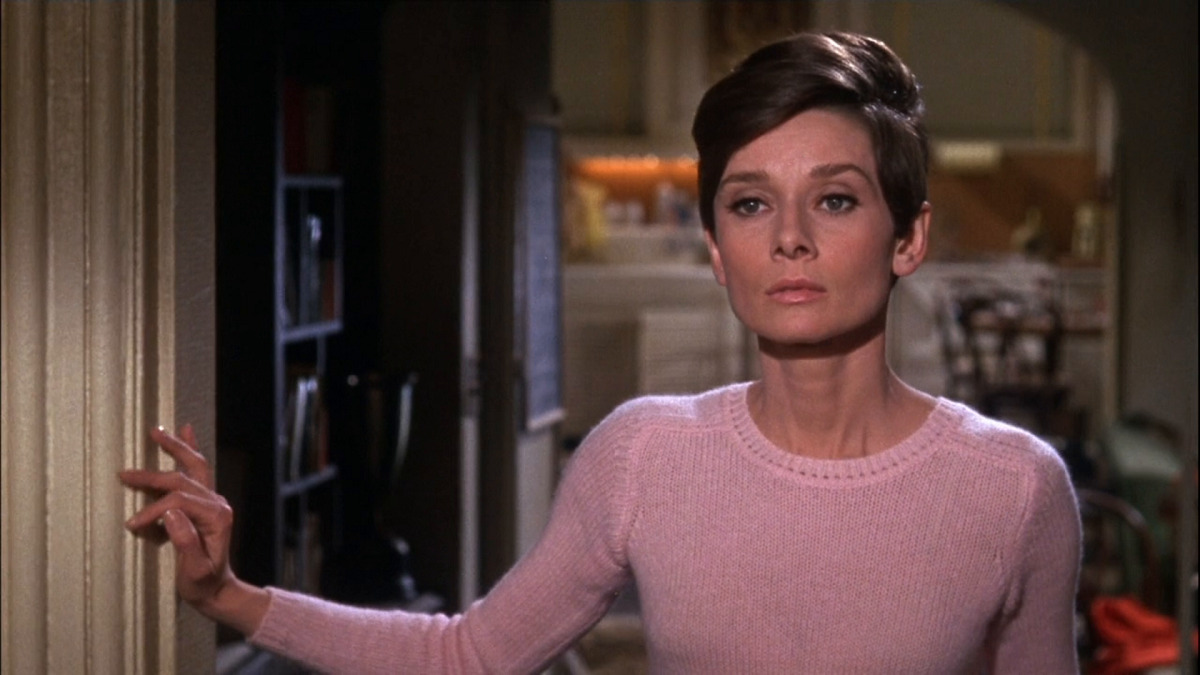 Still of Audrey Hepburn in horror movie Wait Until Dark.