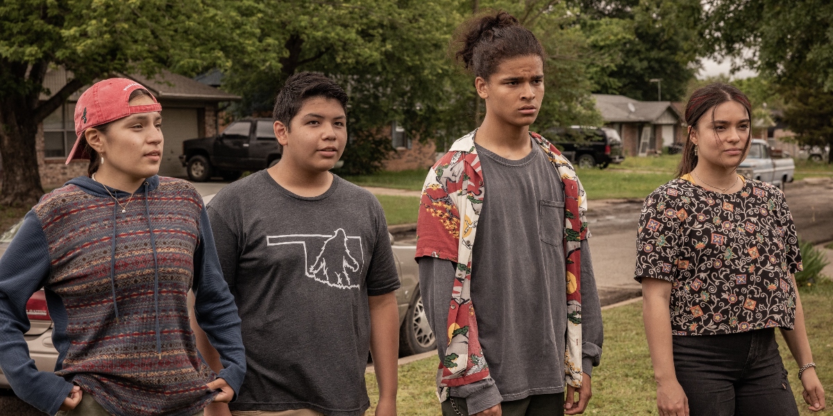A tornado delays travel plans on the Reservation Dogs season finale